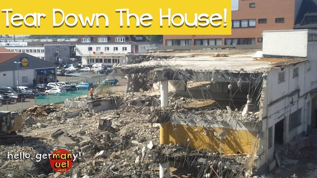 tearing down the house